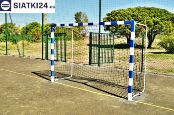 Siatki Brzeziny - Siatka bramkowa 3x2m — idealna na boiska orlik i do gry w piłkę ręczną dla terenów Brzeziny