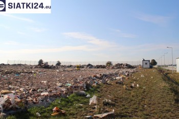 Siatki Brzeziny - Siatka zabezpieczająca wysypisko śmieci dla terenów Brzeziny
